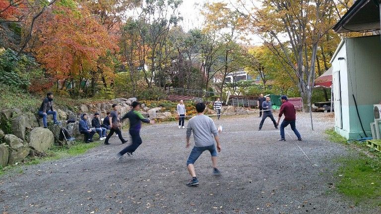 족구장